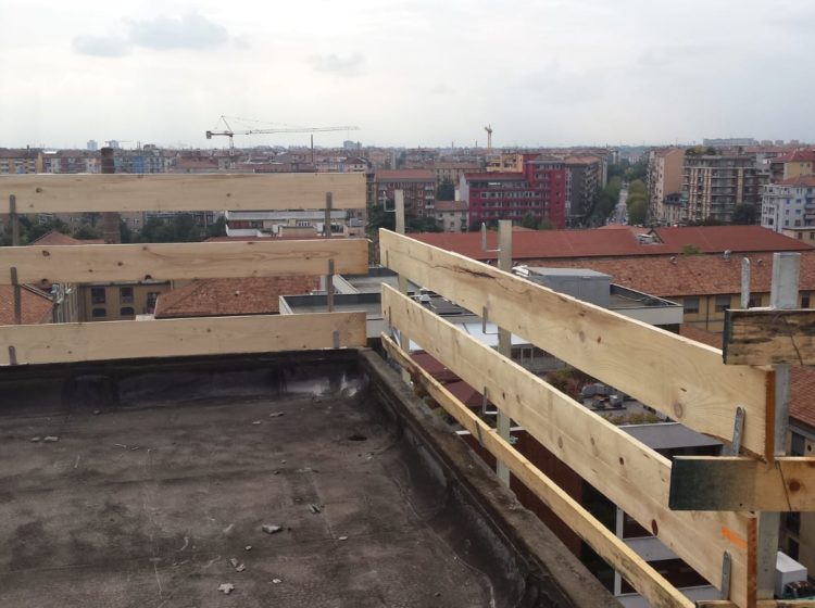 Impermeabilizzazione copertura industriale – Milano